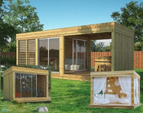 Gartenhäuser - Garten Cube