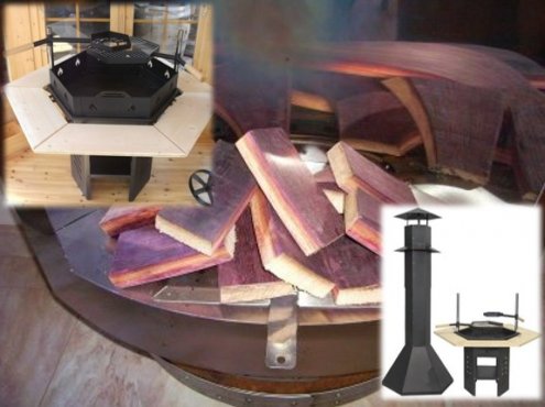 Grills für Kota&Garten,Kaminholz