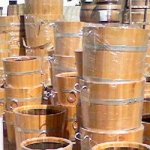 Neue Fass-Blumen-Kübel