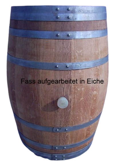 Oberfläche abgeschliffen plus Lasur-Farbanstrich in Eiche hell