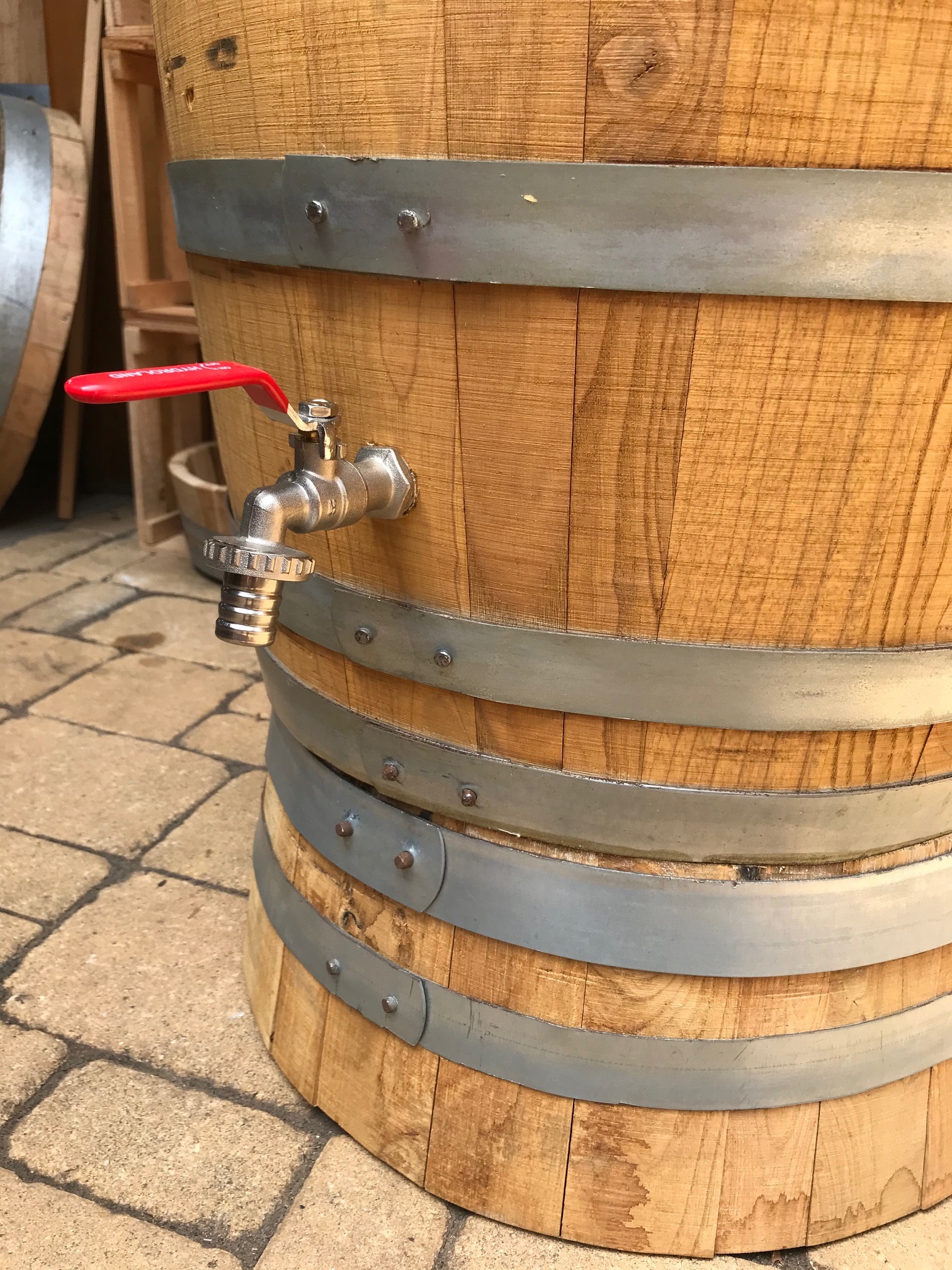 aus Metall mit 3/4 Zoll Schlauchanschluß