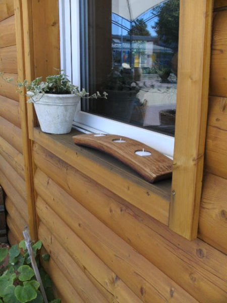 3-er Faßdaubenlicht Kerzenständer Kerzenleuchter Teelichthalter