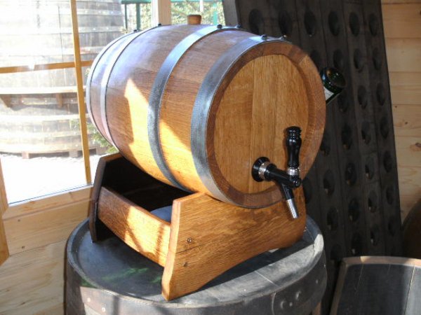 20 Liter Eichenfass innen roh Böttcherware Schnapsfass Weinfass Whiksyfass Weinbrandfass Essigfass Holzfass Eichenholzfass