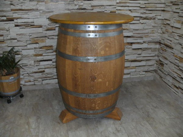 Fasstisch-Untersatz - Dreier - Kreuzfuss für alle Fasstische