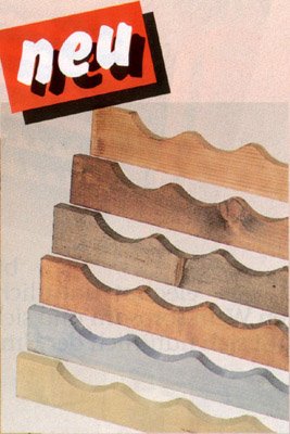 Weinregal-System BUVETTE - 6-er Reihe, modulares Stecksystem Flaschenregal Regal