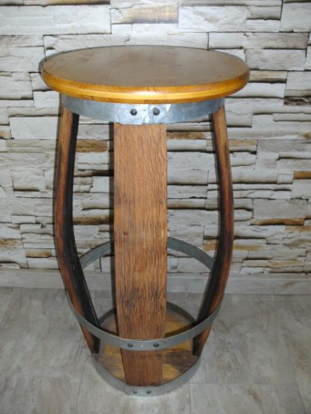 Fass Barhocker HAVANNA-LIGHT PLUS Fassbarhocker Stehtischhocker