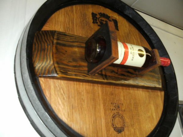 1er-Fassfront225 D.56cm und 10cm Tiefe aus gebrauchtem Eichenfas