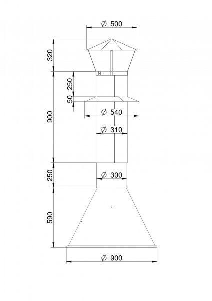 VIKING GRILL RUND für alle Grillkota Kohlegrill BARBECUE BBQ Holzgrill