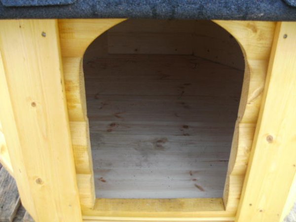 8 Eck Hundehütte Hundehaus Hundeschlafplatz Tierhaus Hundekota
