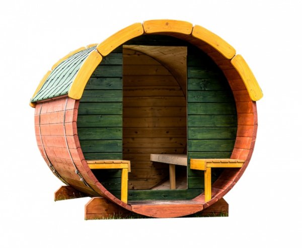 TOP Kinder Spielfass Ø1,9m. L2,0m. Spielplatz Spielhaus Kinderhaus Kinderspielhaus