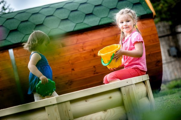 TOP Kinder Spielfass Ø1,9m. L2,0m. Spielplatz Spielhaus Kinderhaus Kinderspielhaus