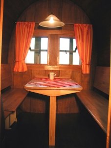 Fass-Gartenlaube-oval, Verkaufstand, Weintheke, Weinverkostungss