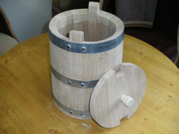 10 Liter Kraut- & Gurkenfass aus Eichenholz