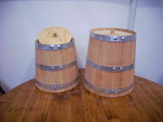 5 Liter Kraut- & Gurkenfass aus Eichenholz