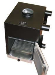 29KW MACU-Delux Badefass Außen-Turboofen ohne Schornstein-Set- Kirami Markenware