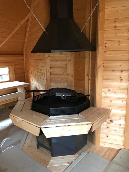 TOP 8-Eckiger Standard GRILL für alle Grillkota & Pavillon Kohlegrill BARBECUE BBQ Holzgrill