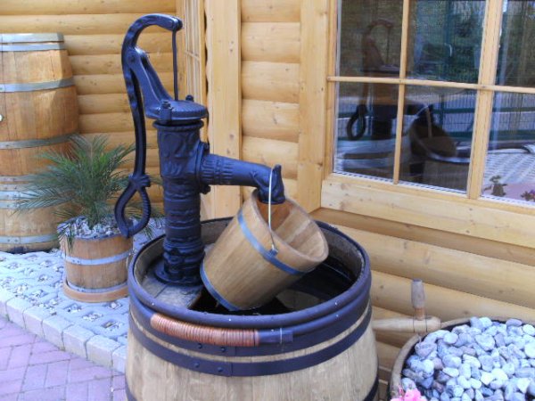 10 Liter Holzeimer aus Fichtenholz, Wassereimer