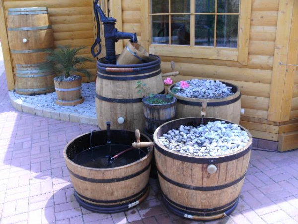 5 Liter Holzeimer aus Fichtenholz, Wassereimer