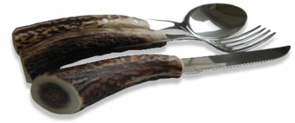 6-er Grillkota - Luxury - Essenset - VIKING für alle Grillkotas, Jagdhütten und Holzhütten