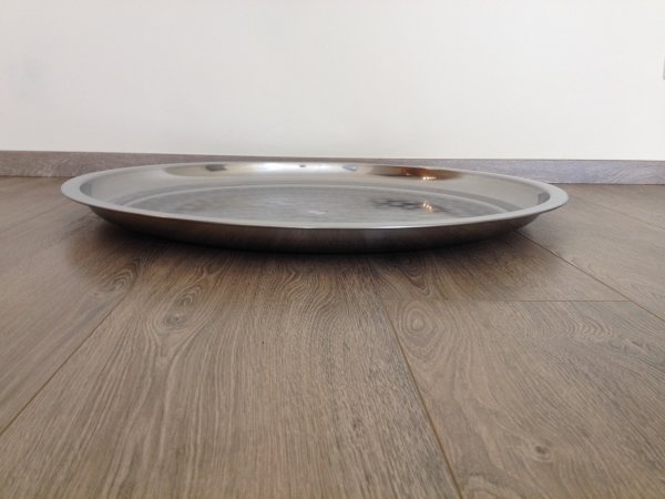 Blumenkübel - UNTERSETZER aus Edelstahl - KONFIGURATOR für Kübel mit Durchmesser-Unten bis 60cm