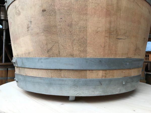 4-er Set robuste Gummirollen als Fassfüße für Blumenkübel Fässer Fassabschnitte Regentonne oder Fassmöbel