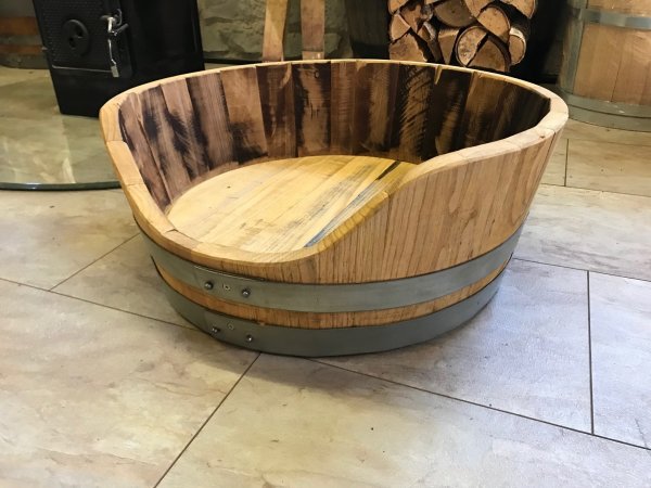 Tierliege TFL-K52 aus Fass für Katzen / Hunde ohne Kissen