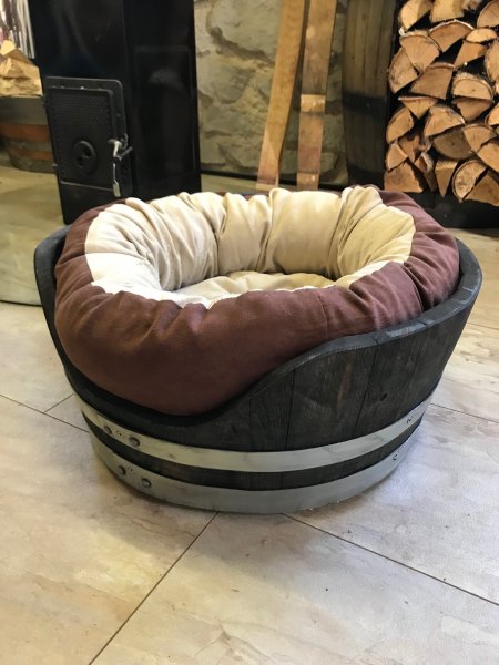 Tierliege TFL-K52 aus Fass für Katzen / Hunde ohne Kissen