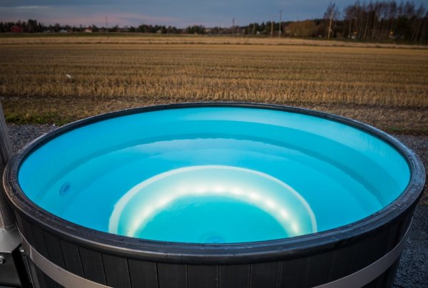 KIRAMI LED Fassbeleuchtung - Lichtring weiß für alle Kirami-badefässer mit D. von 170cm mit Kunsstoffeinsatz