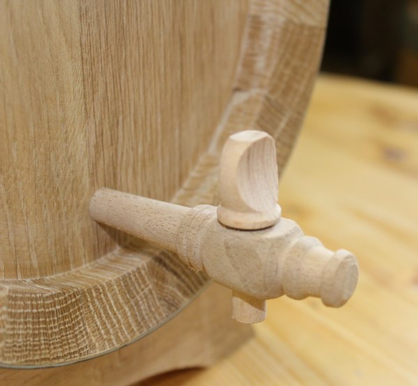 3 Liter Eichenfass innen gewachstes fast nicht geschmackgebend Böttcherware Schnapsfass Weinfass Whyskifass Holzfass