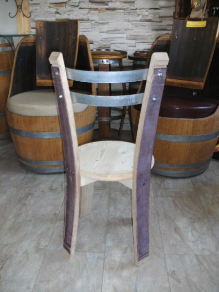 Fassstuhl Othello Sitzhocker Stuhl Holzstuhl Eichenstuhl Restaurantstuhl