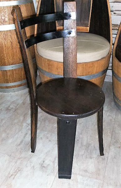 Fassstuhl Othello Sitzhocker Stuhl Holzstuhl Eichenstuhl Restaurantstuhl