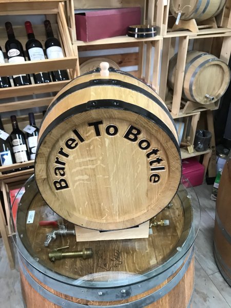 10 Liter Bag in Box - Fass mit Logo auch für 3-, 5-L bibs, Eichenfass, Weinfass Brandfass Schnapsfass Whiskyfass