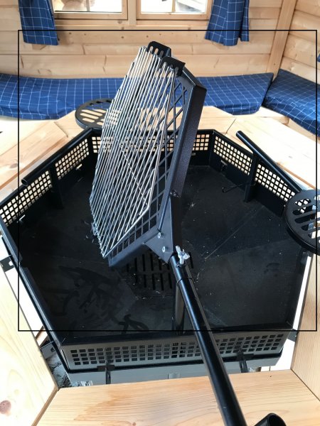 3-er Grillrost Set für 6- und 8-Eck Standard - Grill für unseren Grillkota