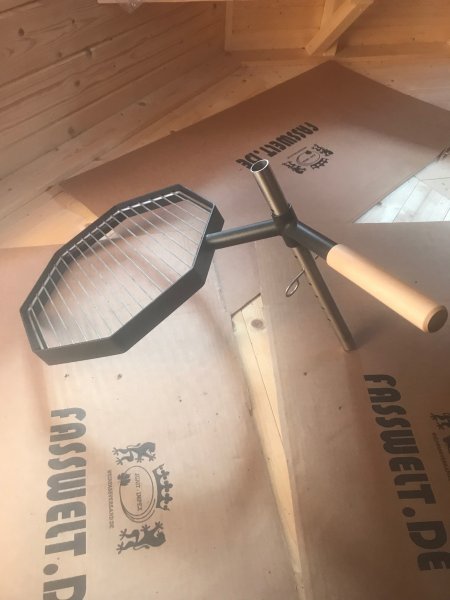 2-er Grillrost Set für 8-Eck Luxory - Grill für unseren Grillkota