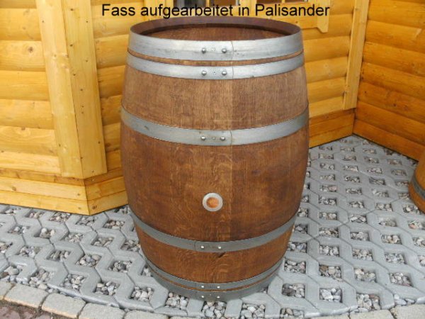 Sauber abgeschliffenen 228 Liter gebrauchtes Burgundy Barriquefass Eichenfass Weinfass Holzfass Wasserfass Dekofass Wasserfass Fassregentonne