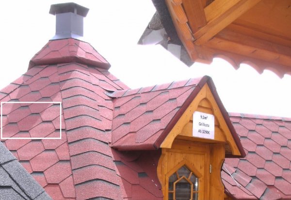 ca. 3m² Dachschindeln für alle Grillkota Saunakota Fassauna Schaffässer in drei Wunschfarbtönen