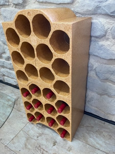 Weinregal - System STELLA - 12-er modulares Systembaustein für 12 Flaschen.