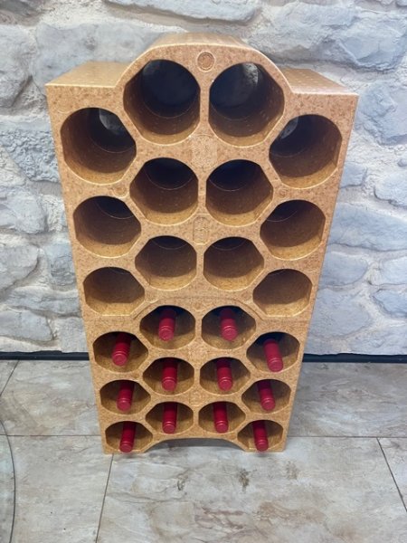 Weinregal - System STELLA - 12-er modulares Systembaustein für 12 Flaschen.