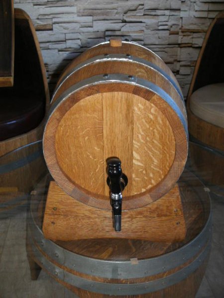 30 Liter Eichenfass innen roh Böttcherware Schnapsfass Weinfass Whiksyfass Weinbrandfass Essigfass Holzfass Eichenholzfass