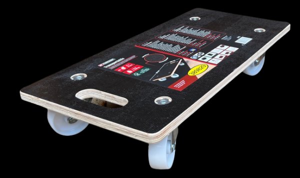 Blumenkübel - Rollenuntersetzer bis zu 250 Kg als Untersetzer für Blumenkübel oder Regentonne