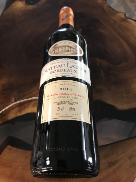 Chateau LATAPIE 2018 - 60 x 0,75L Flaschen Rotwein im Barriquefass gereift AOC BORDEAUX ROUGE