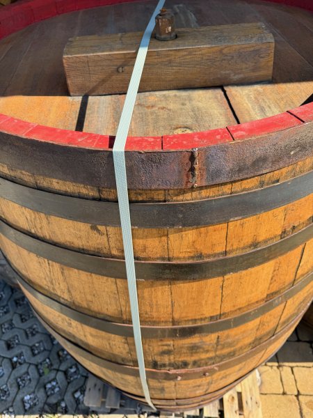 Ca. 1500 Liter rundes gebrauchtes Barrique - Eichenfass Weinfass Holzfass