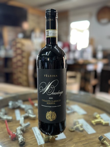 Chianti Classico Riserva - 2020 FELSINA Toscana 1 x 0,75L Flasche 48 Monate im Barriquefass gereift Rotwein trocken