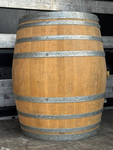 400 Liter rundes gebrauchtes Eichenfass Weinfass Holzfass