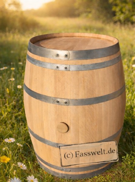 225 Liter ausgesuchtes auch für Möbel fertig aufgearbeitetes gebrauchtes Barriquefass Eichenfass Weinfass Holzfass Wasserfass Dekofass