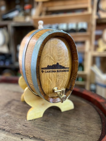 5 Liter ovales innen rohes geschmackgebendes Eichenfass Holzfass Weinfass Whyskifass Schnapsfass Eichenholzfass