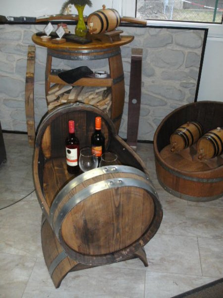 Fassbar-Weinreagl 150KBWR aus 150Liter neuem Kastanienholzfass