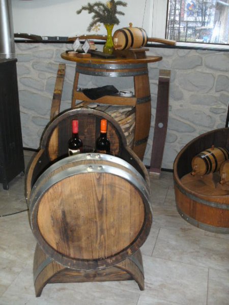 Fassbar-Weinreagl 150KBWR aus 150Liter neuem Kastanienholzfass