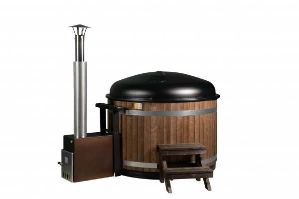 Wärmeschutz ABS - Kunsstoffdeckel - einteilig vollabdeckend für Badefässer bis 170cm Durchmesser