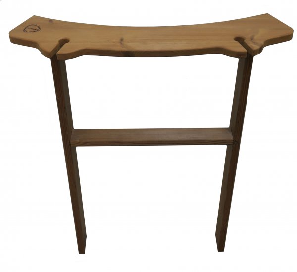 Getränkehalter Drink Arc mit Gestell aus Thermowood